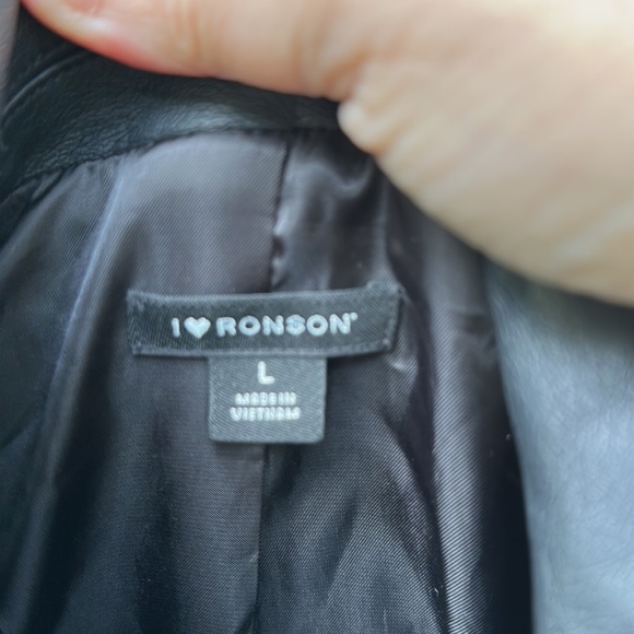 I ❤️ Ronson size L Moto jacket - Picture 6 of 6